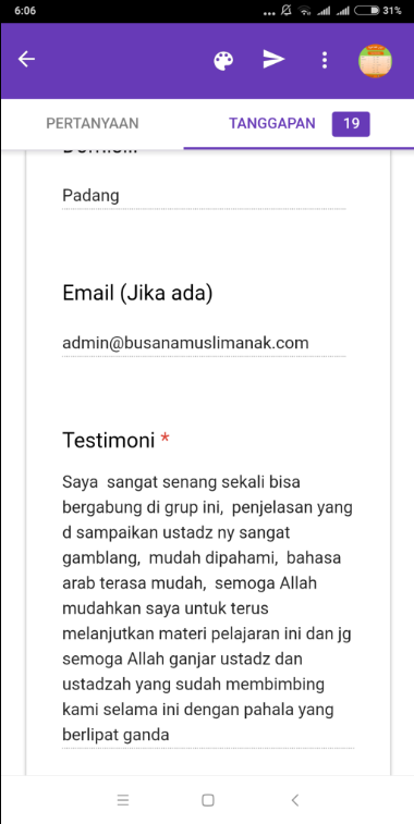 Testimoni peserta 2